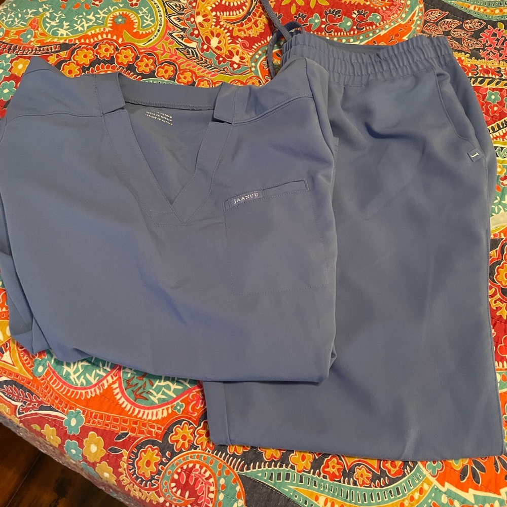 Jaanu scrubs, ceil blue, XL